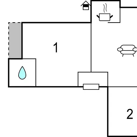 Apartman One-bedroom In Okrug Gornji *