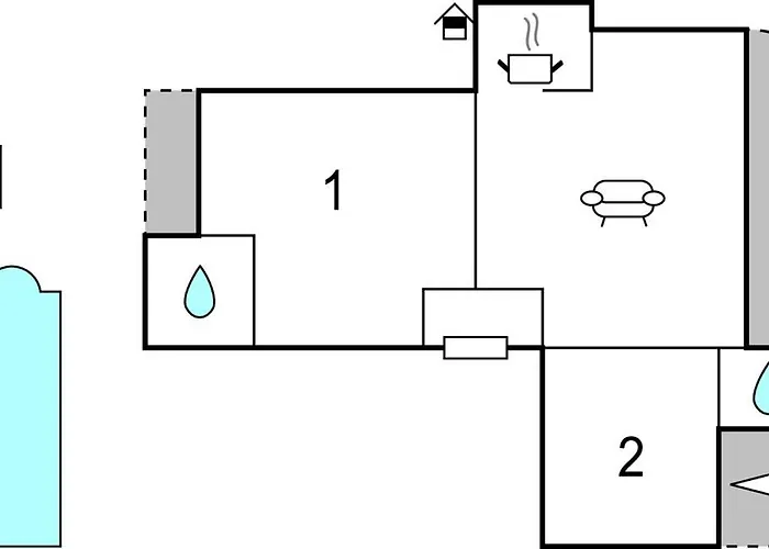 Apartmán One-bedroom In Okrug Gornji *